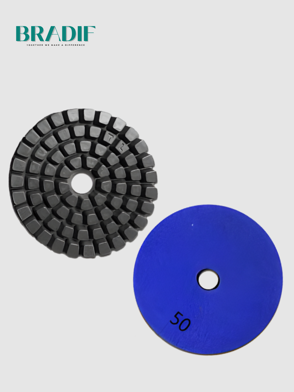 4 INCH  FLOOR POLISHING PAD 100*10MM  50#